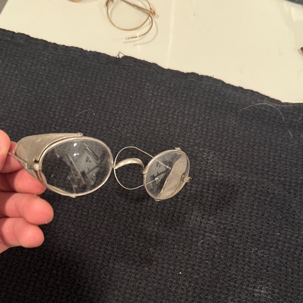 Silver glasses